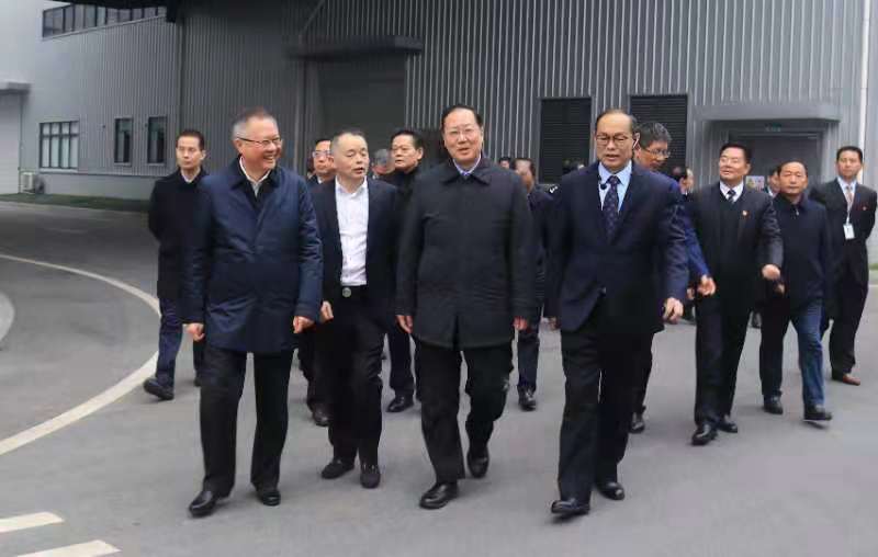 省委副書(shū)記、代省長(zhǎng)毛偉明，市委書(shū)記龔文密等到拓浦精工智能制造(邵陽(yáng))有限公司調(diào)研