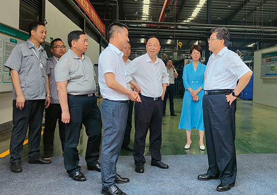 湖南省委常委、統(tǒng)戰(zhàn)部部長隋忠誠到企調(diào)研